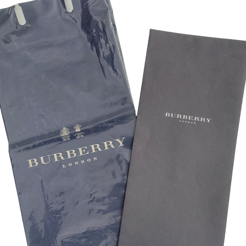 Burberry Necktie Gift Bag With Shopping Bag